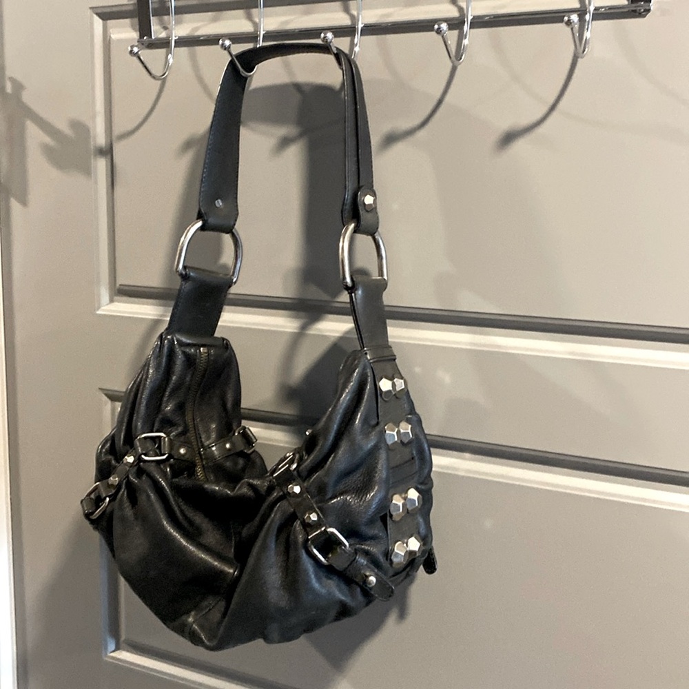Kenneth Cole leather hobo bag